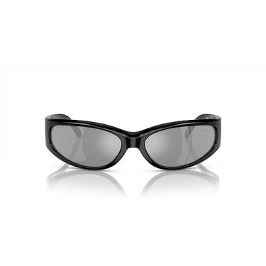 Imagem de Óculos de Sol Arnette Polarizado Catfish 0AN4302 2900Z3 Tam 65 / Preto - Lentes Cinza Espelhado