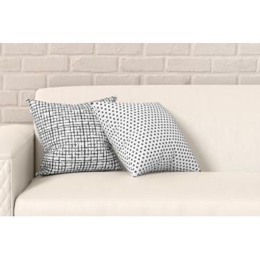 Imagem de Kit 2 Almofadas Com Enchimento Engraving Estrelinhas - Core Decore
