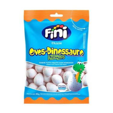 Imagem de Chiclete Ovos de Dinossauro Azedinhos 80g - Fini