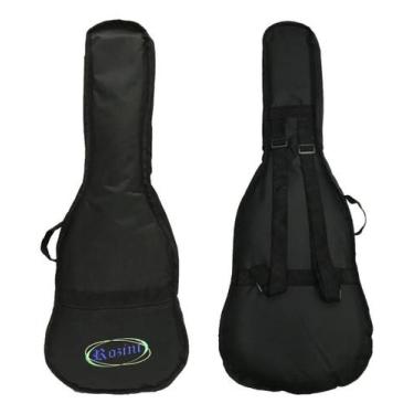 Imagem de Bag almofadada p/ viola "rozini" com alças e bolso