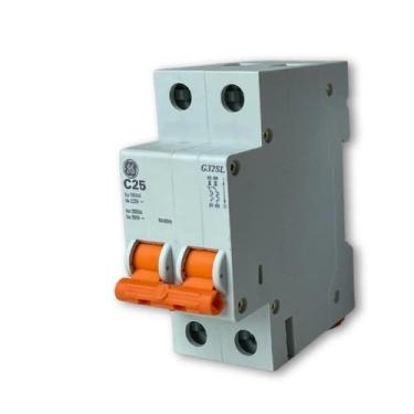 Imagem de Disjuntor Bipolar Bifasico Din Ge 10a,16a,20a, 25a,32a