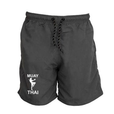 Imagem de Short Masculino Tactel Muay Thai Treino Conforto Academia - Ragor, G, 