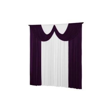 Imagem de Cortina Quarto E Sala Paris 2 Metros Malha Gel 2.00x1.70 - Dennis Conf