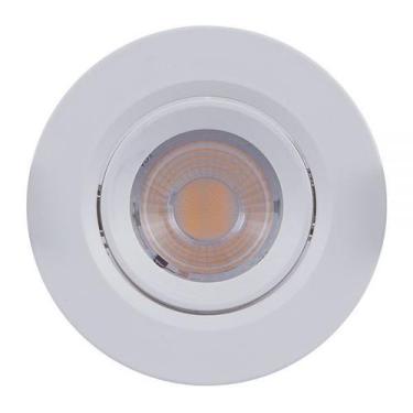 Imagem de LUMINÁRIA  SPOT LED EMBUTIR  REDONDA MR11 -LUZ Quente  - Brilia Garant