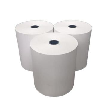 Imagem de Bobina Térmica 80x80 Branca p/ Cupom PDV ECF Comprovante - 16 Rolos  E