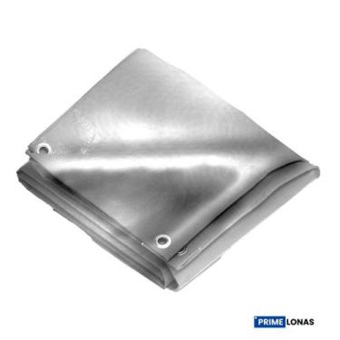 Imagem de Lona Impermeável 2x4 310 Prata - Primelonas SK - Prime Lonas