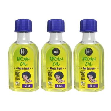 Imagem de Lola Cosmetics Argan Oil Kit com 3 Óleos Capilares - Lola From Rio, Ki