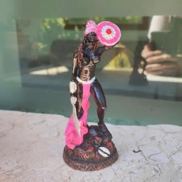 Imagem de Obá Imagem Orixá Em Resina 15 Cm Axé - Loja Mistica