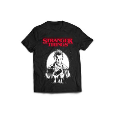 Imagem de Camiseta Feminina Stranger Things Série - Ultrav Store, Preto, P