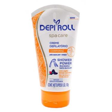 Imagem de Creme Depilatório Corporal DepiRoll Shower Power Spa Care, 130g