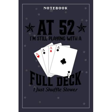 Imagem de Notebook Journal Funny 52nd Birthday Gift - 52 Year Old Cards: Meeting, Goals, Work List, Financial,6x9 in, Happy, Goal, Life, Gym, Personal Budget