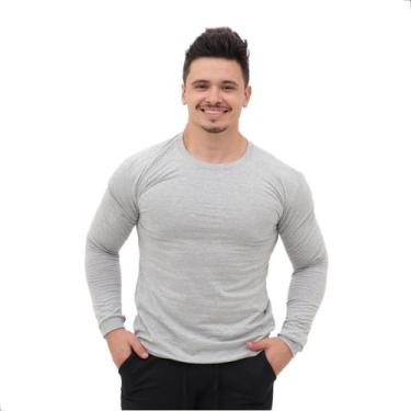 Imagem de Camiseta Masculina Manga Longa Techamalhas Meia estação basica - Techm