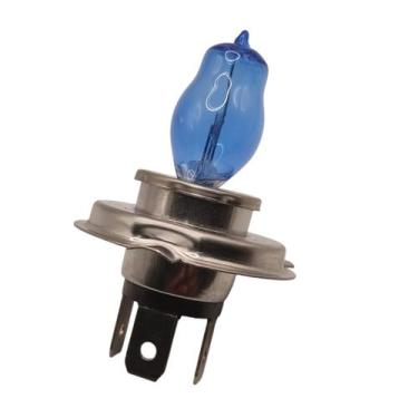 Imagem de Lâmpada De Farol Moto H4 Hs1 Hod 12v 35/35w Azul - Allen