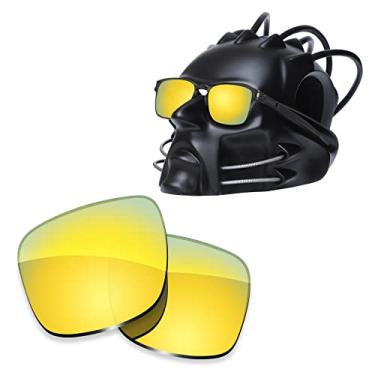 Imagem de ToughAsNails Lente polarizada de substituição para óculos de sol Oakley Latch SQ OO9353 - ouro 24K