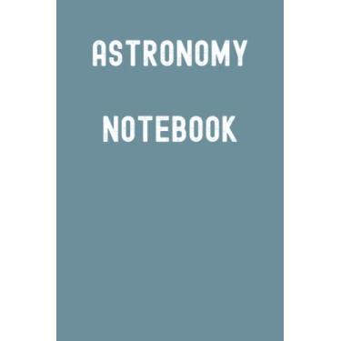 Imagem de Astronomy Notebook: Spirit Mountain Blue Matte Finish Lined Journal, 120 Pages, 6 x 9, Gift For Thinkers, List Makers and Doers (Astronomy Notebook Journal)