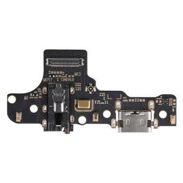 Imagem de BESJMYT Substituição da porta de carregamento para Samsung Galaxy A21 USB Dock Dock Conector Tipo-C Placa de cabo flexível com conector de microfone, fone de ouvido, porta de microfone, reparo para