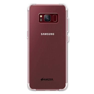 Imagem de Capa para Samsung Galaxy S8, capa protetora S8 fina à prova de choque TPU X com tecnologia de dissipação de choque para Samsung Galaxy S8 (5,8 polegadas versão 2017) - transparente