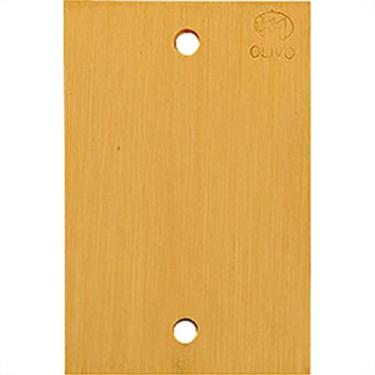 Imagem de Espelho Placa P/Piso Latao 4X2 Cega Olivo Pll01