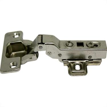 Imagem de Dobradica Pressao 35Mm Curva Jomarca - Kit C/25 Unidades