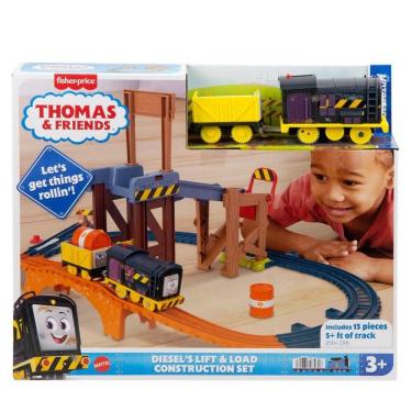 Imagem de Thomas e Seus Amigos Pista Elevação e Carga Diesel - Mattel