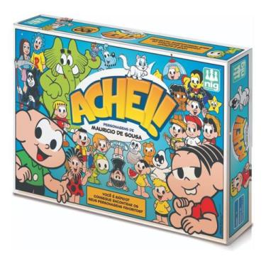 Imagem de Jogo De Tabuleiro Infantil Achei! Turma Da Mônica Nig - Nig Brinquedos