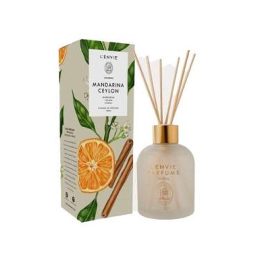 Imagem de Difusor de Perfume Mandarina Ceylon Cítrico Floral Lenvie 200ml