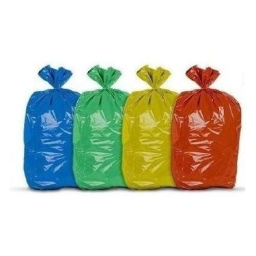 Imagem de Saco Para Lixo 100 Litros Reforçado P8 Colorido - HIGIPACK