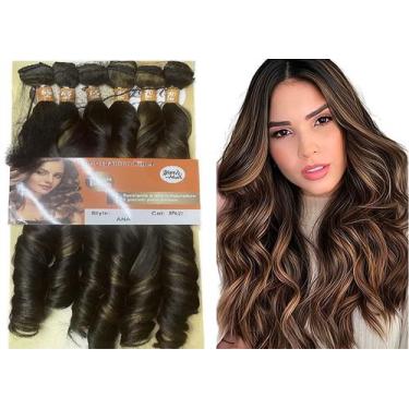 Imagem de Cabelo Bio Orgânico Fiber Yan Hair Estilo Ana 70cm - GM Hair, SP4/27