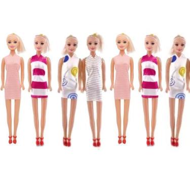 Imagem de Kit 15 Bonecas Brinquedo Barato Para Doação Revenda Atacado - Satyam