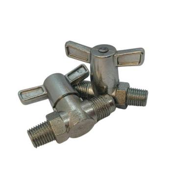 Imagem de Registro Para Fogão Industrial Baixa Pressão Zincado - Flametop