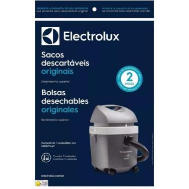 Imagem de Saco Original Aspirador Electrolux Hidrovac CSEHV Kit 3 Und
