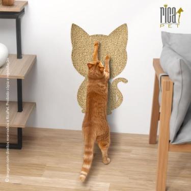 Imagem de Arranhador Adesivo Carpete Protetor Sofá Gato Brinquedo - Ricapet, Beg