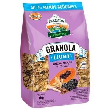 Imagem de BIOSOFT Granola Ameixa Mamao E Linhaca Light/Leve 1Kg