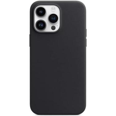 Imagem de Capinha Couro Premium Compatível com iPhone 11 a 16 promax com induçao MAGNETICA (preto, 15)