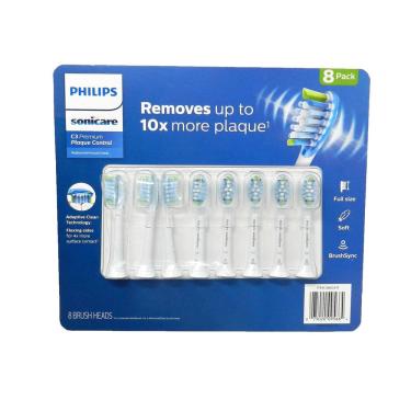 Imagem de Cabeça de Escova Philips Sonicare C3 Plaque Control - 8 Unid.