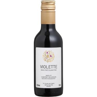 Imagem de Vinho Pizzato Fausto Violette Tinto Suave 187ml