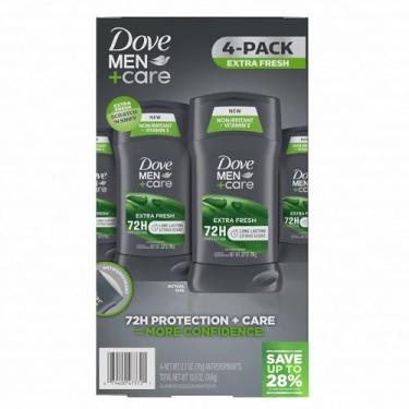 Imagem de Dove Desodorante Antitranspirante Men+Care, Extra Fresh, 2,7 Onças (Pacote Com 4)