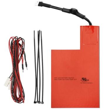 Imagem de Orsong 7101 Almofada Aquecedora de Bateria, Aquecedor de Almofada de Bateria para Gerador(Laranja) Compatível com 9Kw-22Kw Resfriado A Ar Em Espera Adequado para Kit de Proteção Contra Frio de Gerador