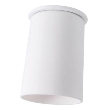 Imagem de ＫＬＫＣＭＳ Por escova de dentes invertida porta de pasta de dente com base para beber xícara de xícara de copo de lavagem da lavagem da xícara para o banheiro do, Branco