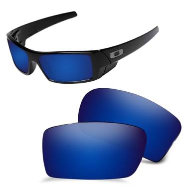 Imagem de AOZAN Lentes de reposição ANSI Z87.1 para óculos de sol Oakley Gascan OO9014, Carolina Blue, Gascan