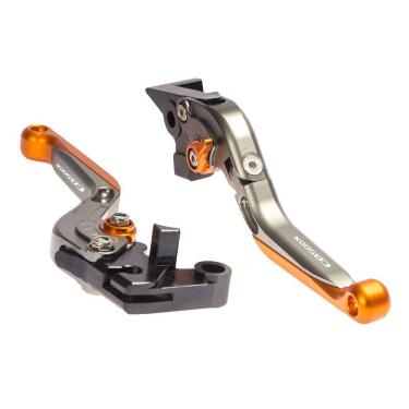 Imagem de Manete Esportivo Personalizado A Laser Honda Cb500X Laranja