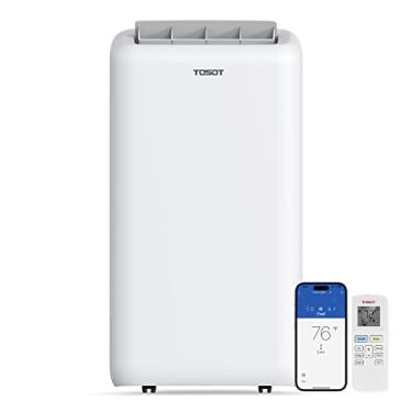 Imagem de TOSOT Ar-Condicionado Portátil Inteligente Wifi De 14.000 Btu (9.600 Btu Sacc) Com Aquecedor, Resfriamento Potente Com Oscilação Automática, Desumidificador, Ventilador, Temporizador De 24 Horas Pa