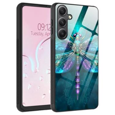 Imagem de SichKards Capa para Samsung Galaxy S25, traseira de vidro líquido e bordas macias de TPU, aderência lateral antiderrapante, proteção contra quedas, ajuste fino, carregamento sem fio compatível com