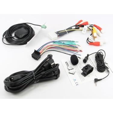 Imagem de Conjunto de cabos de conexão Xtenzi compatível com Pioneer AVIC-X940BT AVIC-Z140BH GPS microfone RCA arnês USB AUX conjunto de 5 peças