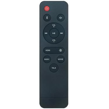 Imagem de Controle remoto de substituição Commander compatível com Onn Sound Bar 100056522 Soundbar Alto-falante com sistema de áudio