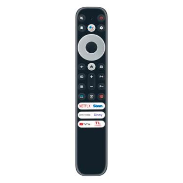 Imagem de AULCMEET RC902V FAR1 Novo controle remoto de voz de substituição adequado para TCL 4K Ultra HD QLED Smart TV S615 Series, 32S615 32S615-AU 40S615 40S615-AU 43P725 S625 43S625-AU