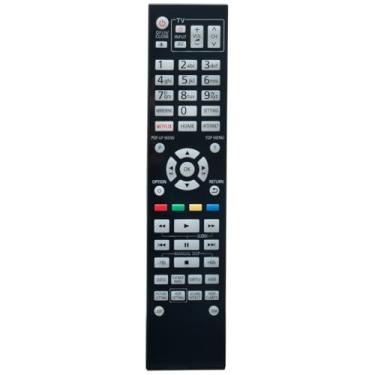 Imagem de N2QAYA000172 Controle remoto de substituição Commander compatível com Panasonic DP-UB9000-K DPUB9000K DP-UB9000 DPUB9000 DP-UB9000P1K DPUB9000P1K DPUB9000GN DVD Player N2QAYB000GN 00175
