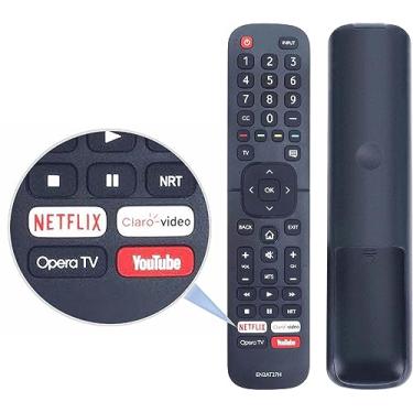 Imagem de Controle remoto universal EN2AT27H de substituição para Smart TVs Hisense LCD LED 4K UHD Android