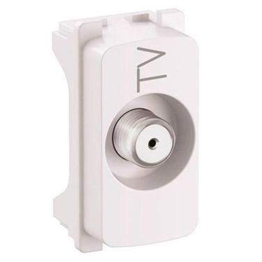 Imagem de Tomada Antena Tv 1 Modulo Zeffia - 680157 - PIAL