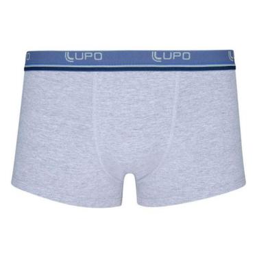 Imagem de Cueca Anatômica Sunga Lupo 460-002, P, Cinza mescla